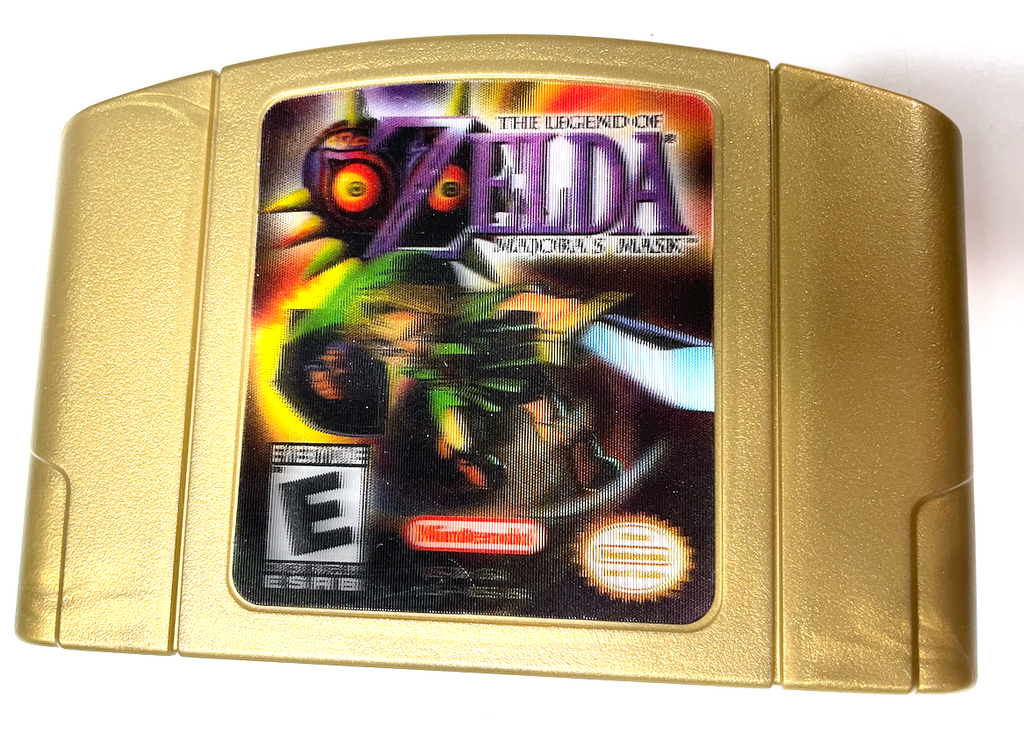 The Legend of Zelda Majora's Mask NINTENDO 64 N64 Game AUTHENTIC! (3D Label)