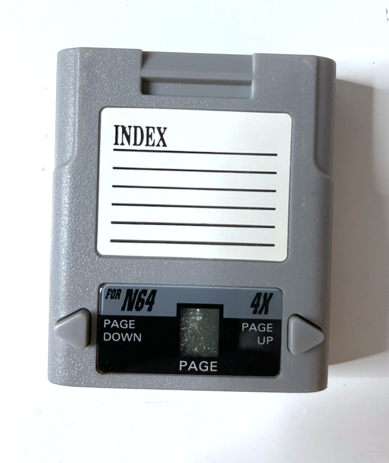 Mad Catz 4x Memory Card Nintendo 64 N64 Controller Pak