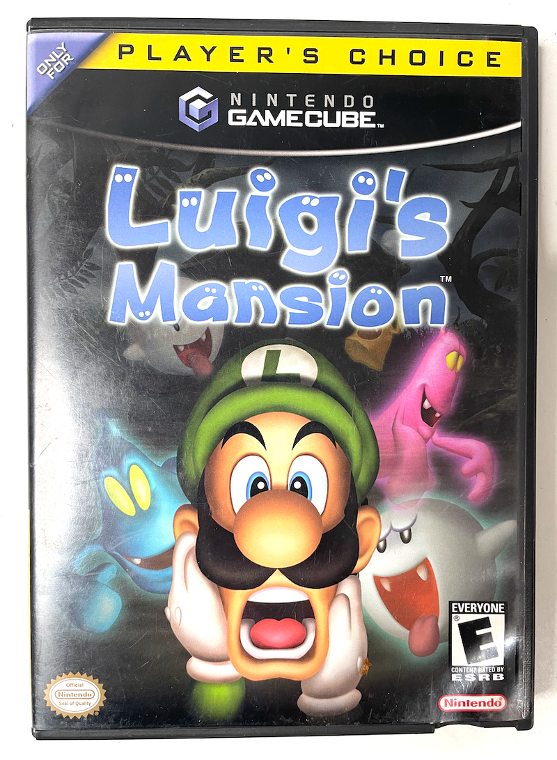 Luigi's Mansion [Player's Choice] - Gamecube (Complete in Case) – Yo Geeky!