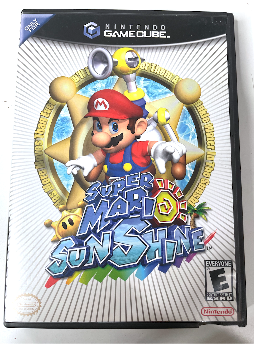 Mario Sunshine Nintendo Gamecube Game – Game Island