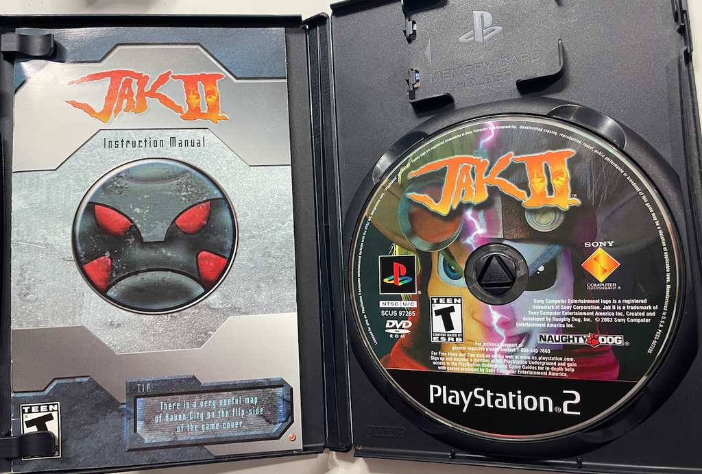 Jak II Sony Playstation 2 PS2 Game