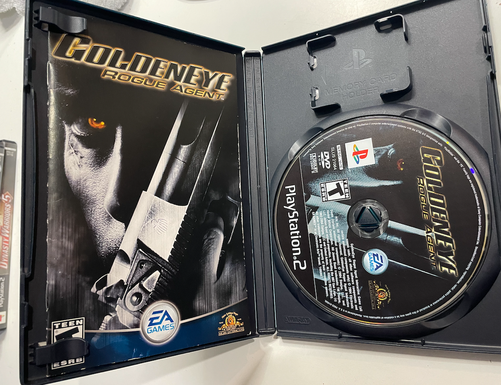 James Bond Goldeneye Rogue Agent Sony Playstation 2 PS2 Game