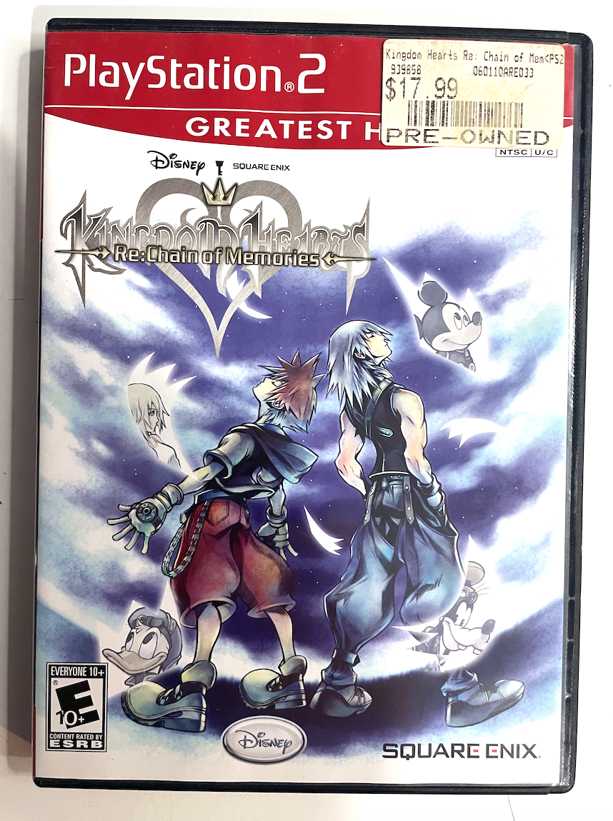 Kingdom Hearts Re Chain of Memories SONY PLAYSTATION 2 PS2 Game – The Game  Island