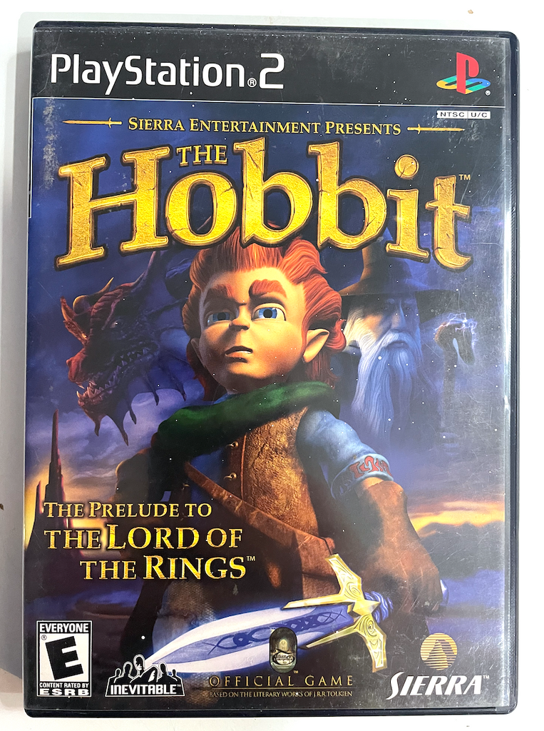 Hobbit Sony Playstation 2 PS2 Game