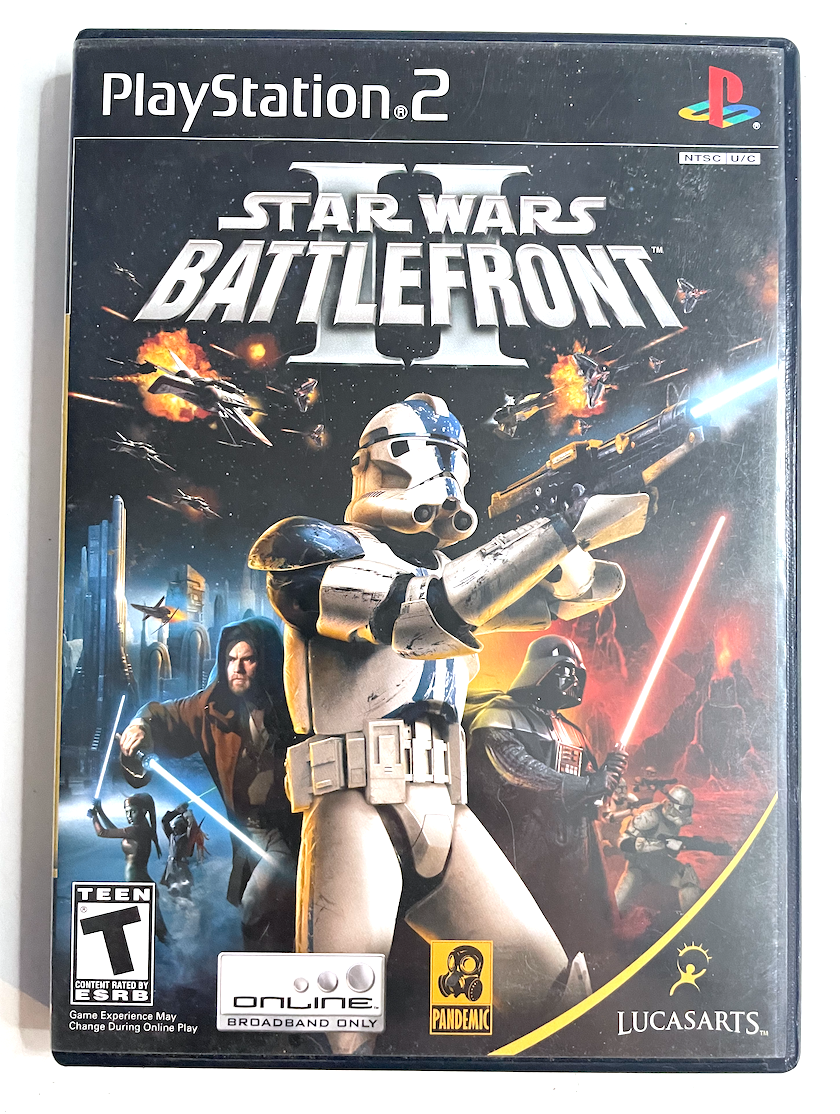 Star Wars: Battlefront II PS2 Front cover