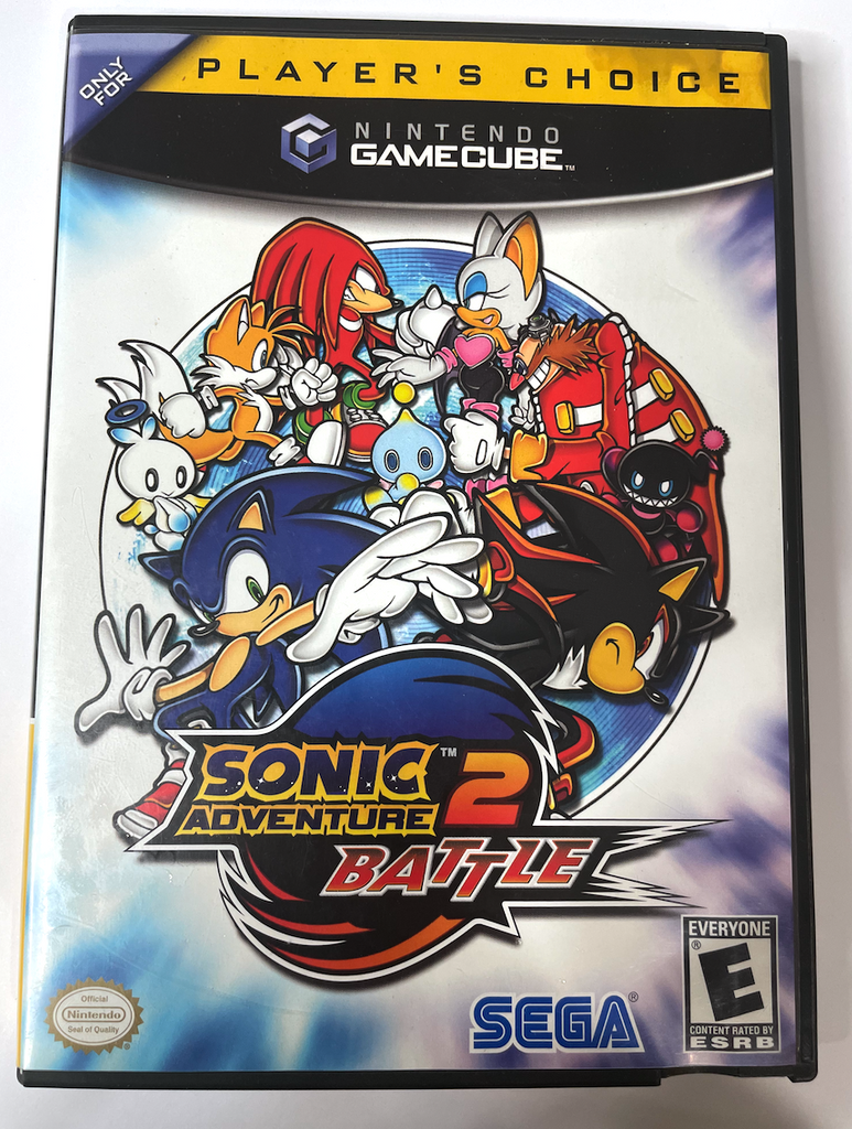 Sonic Adventure 2 Battle Nintendo Gamecube Game