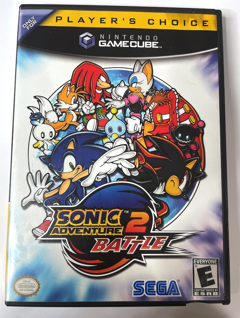 GAMECUBE Game Cube Sonic Adventure 2 Battle NTSC-J DL-DOL-GSBJ-JPN