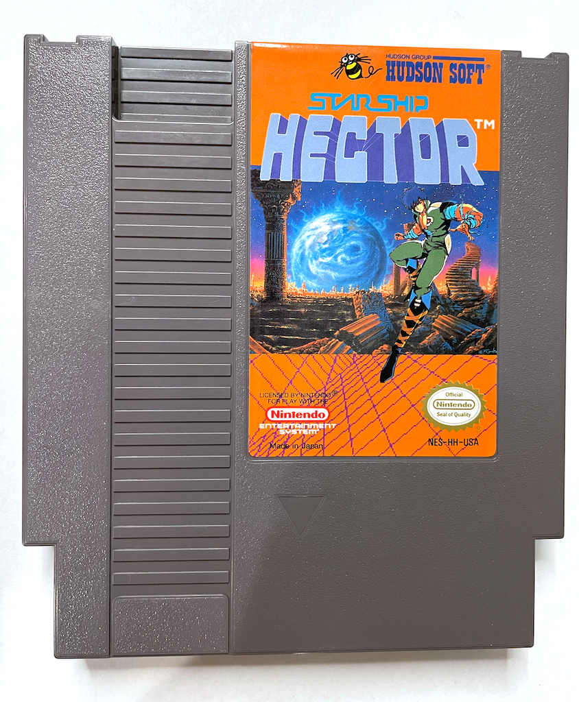 Hector Starship ORIGINAL NINTENDO NES Game