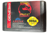 Mortal Kombat Sega Genesis Game Cartridge