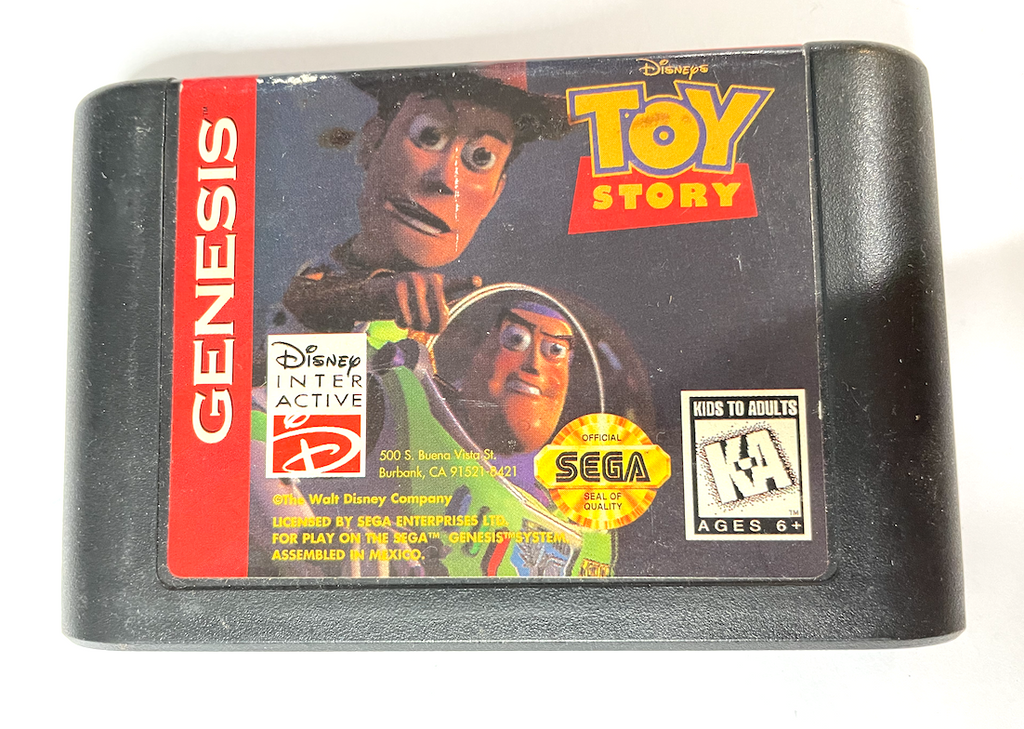 Toy Story SEGA GENESIS Game Cartridge