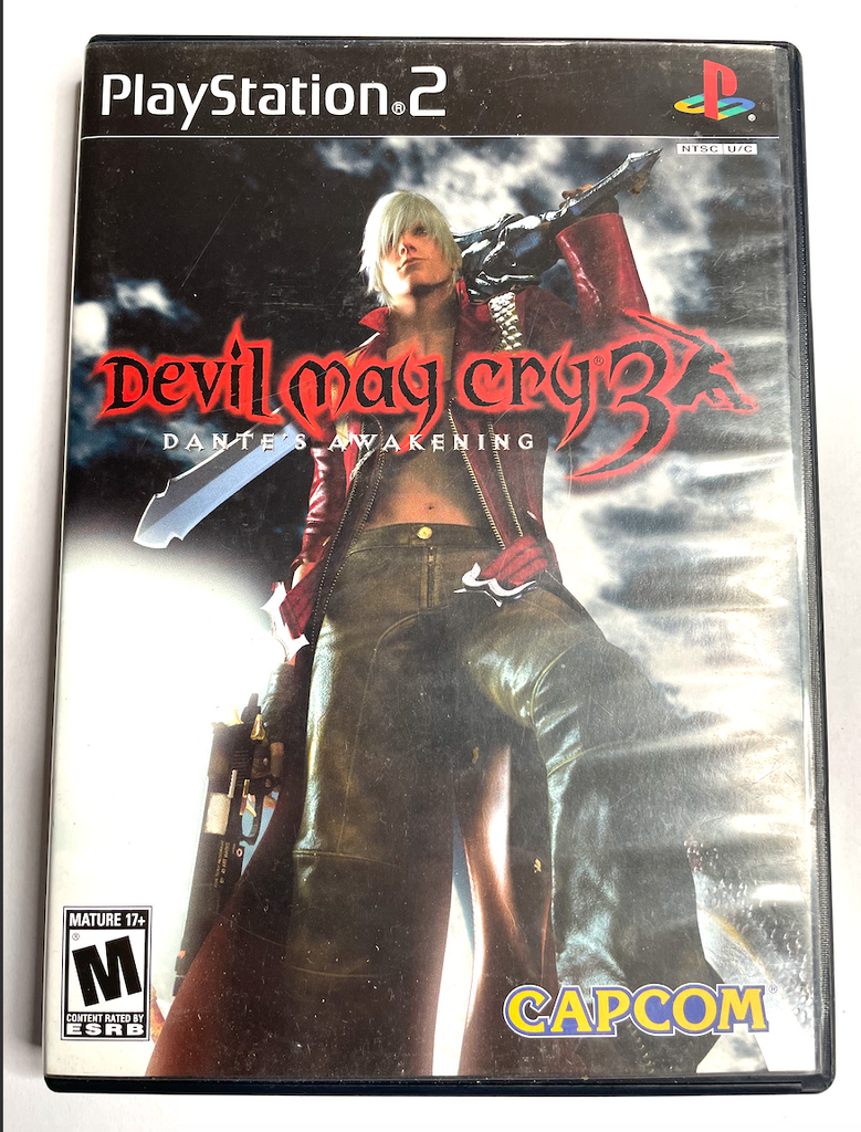 Devil May Cry 3 Dante's Awakening Sony Playstation 2 Ps2 Game