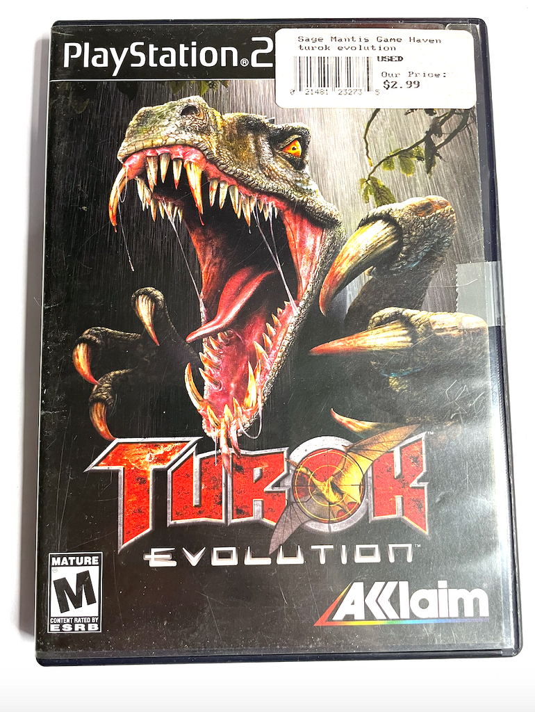 Turok Evolution Sony Playstation 2 PS2 Game