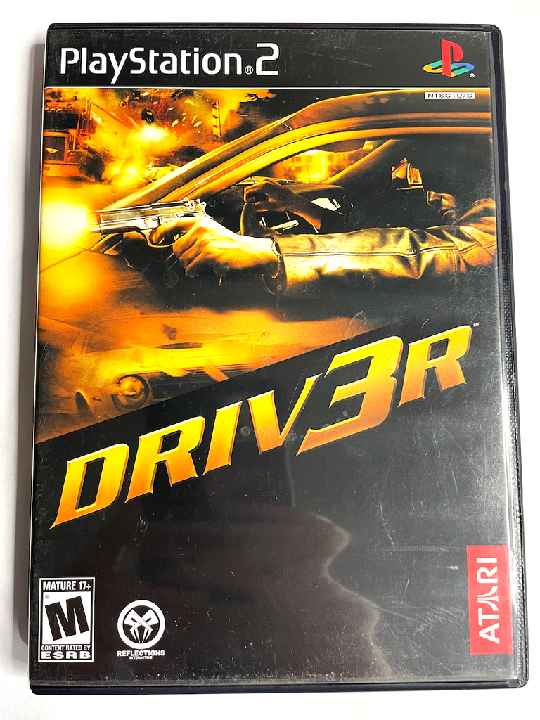 Driver 3 Driv3r Sony Playstation 2 PS2 Game