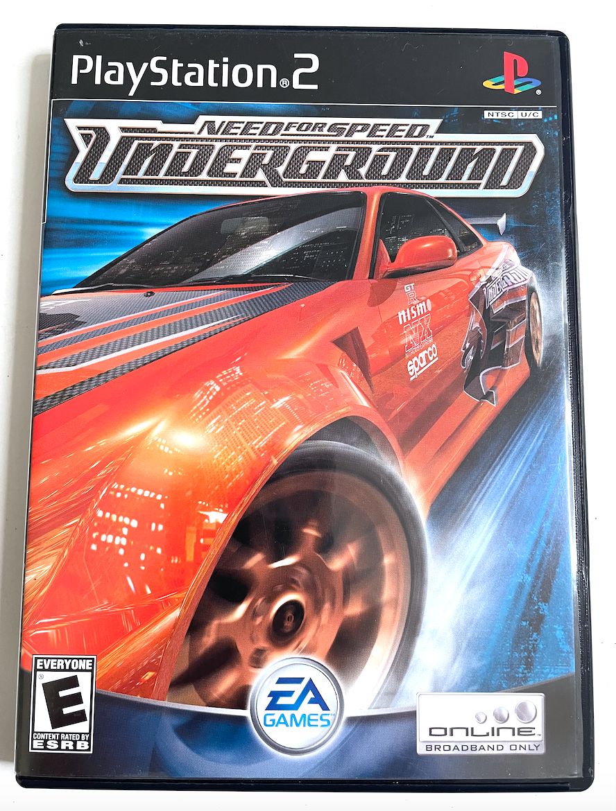 Need For Speed Underground Sony Playstation 2 PS2 Game – The Game