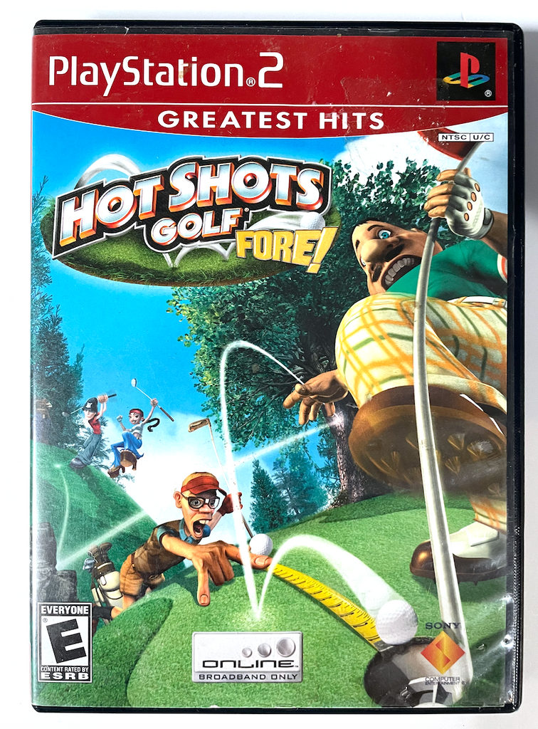 Hot Shots Golf Fore! Sony PlayStation 2 PS2 Game