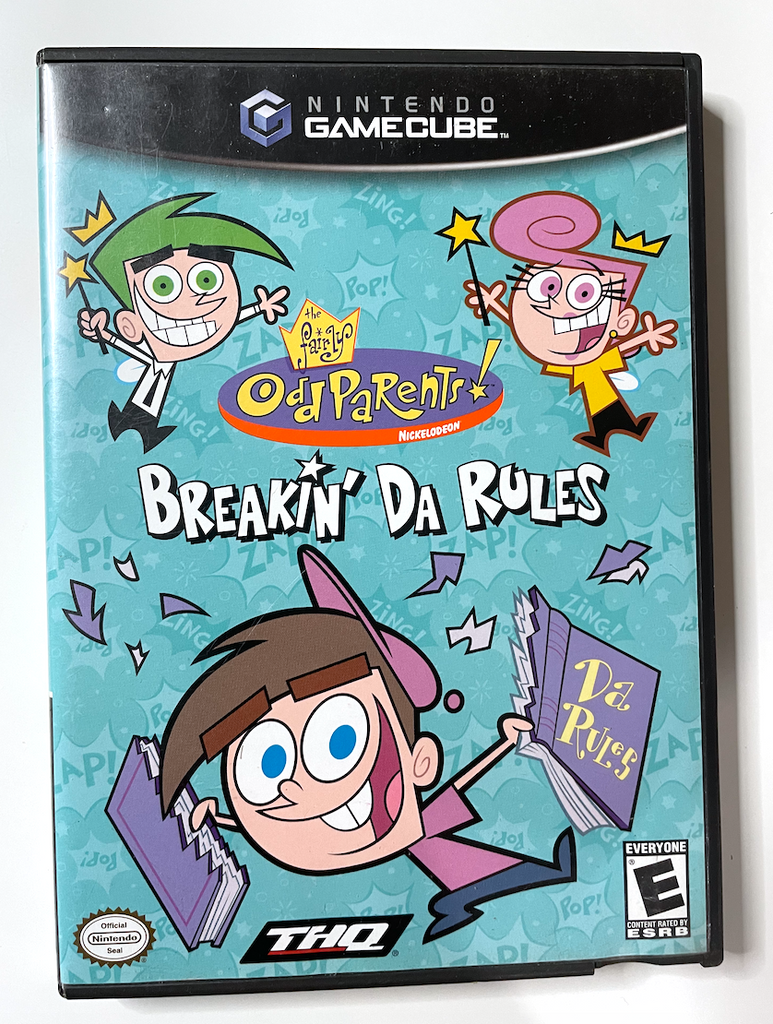 Fairly Odd Parents Breakin Da Rules Nintendo Gamecube Game