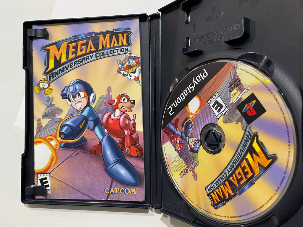 Mega Man Anniversary Collection Sony Playstation 2 PS2 Game