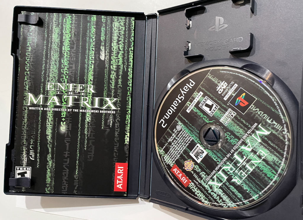 Enter the Matrix SONY PLAYSTATION 2 PS2 Game