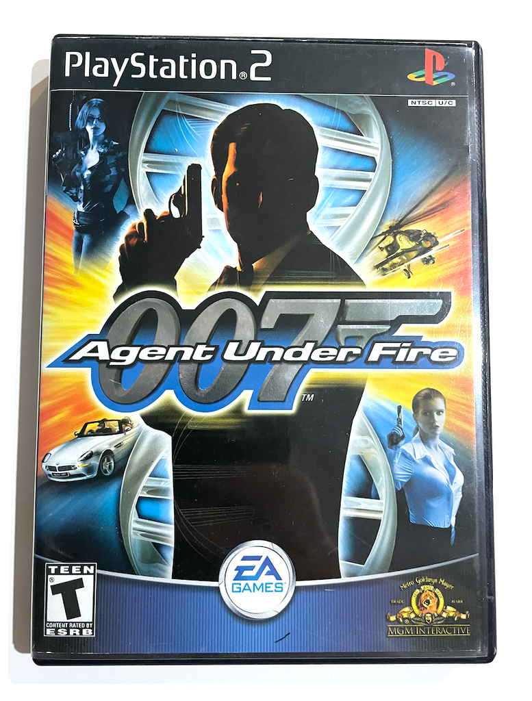 James Bond 007 Agent Under Fire Sony Playstation 2 PS2 Game