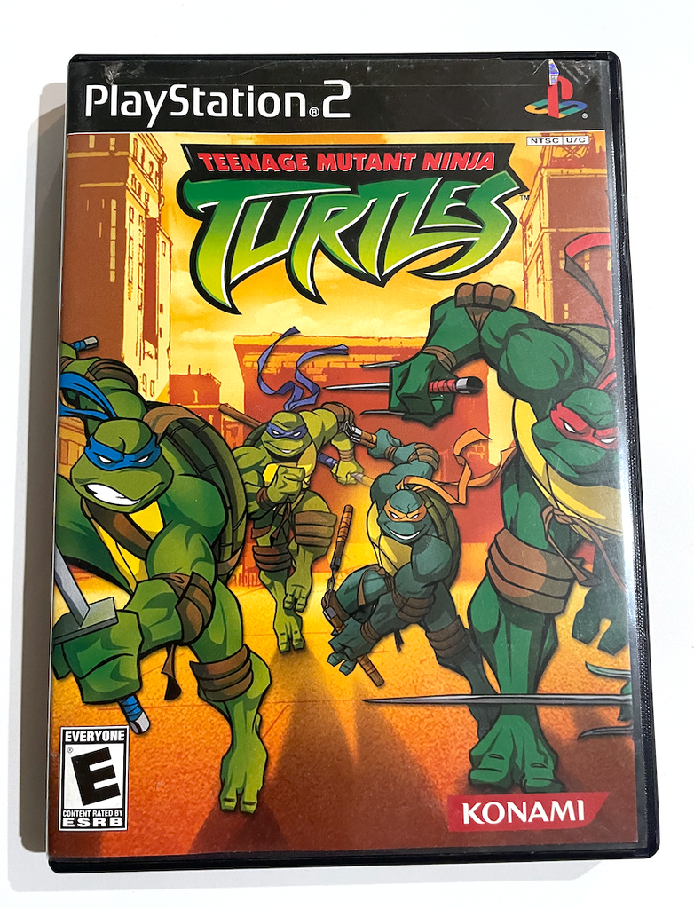 Teenage Mutant Ninja Turtles SONY PLAYSTATION 2 PS2 Game