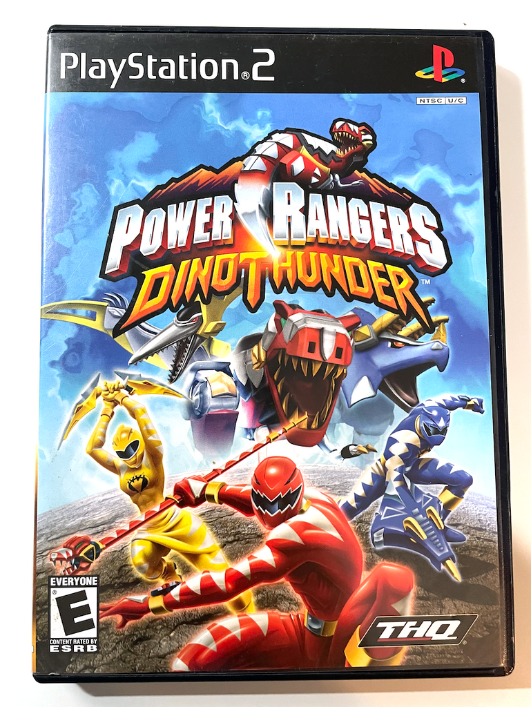 Power Rangers Dino Thunder SONY PLAYSTATION 2 Game