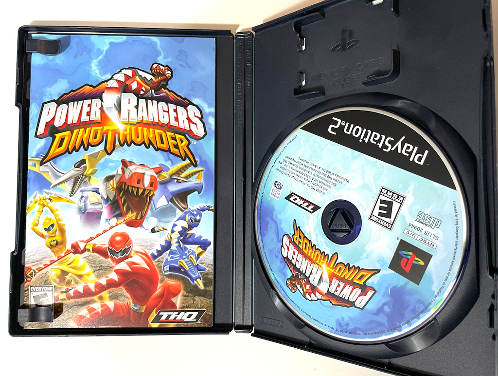 Power Rangers Dino Thunder Playstation 2 Game – Vintage Toy Universe