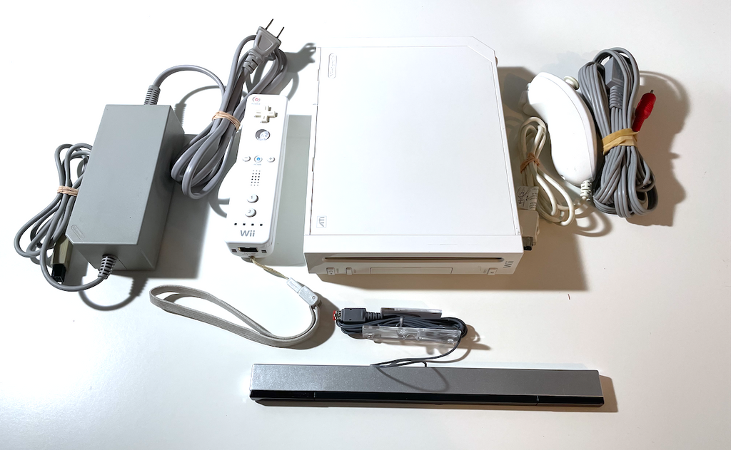 White Nintendo Wii Original System - Backwards Compatible Console (Plays Gamecube Games!)