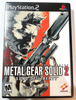 Metal Gear Solid 2 Sons of Liberty Sony Playstation 2 PS2 Game