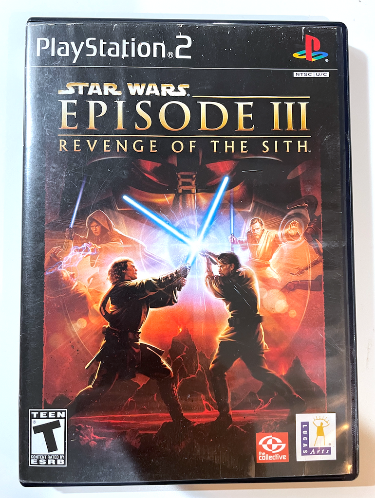 Star Wars Revenge of the Sith Sony Playstation 2 PS2 Game