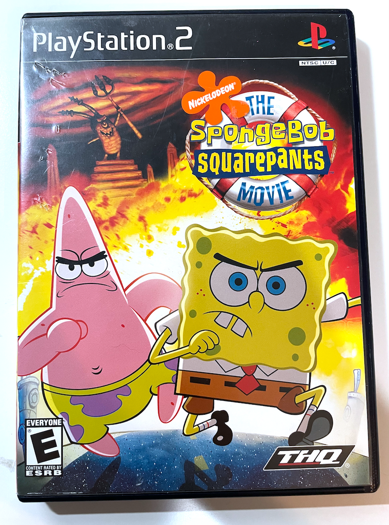 The Spongebob Squarepants Movie Sony Playstation 2 PS2 Game