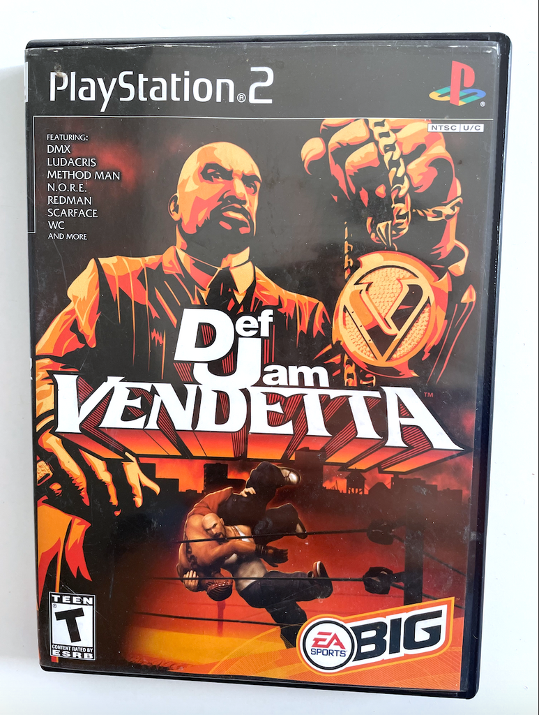 Def Jam Vendetta Sony Playstation 2 PS2 Game