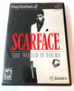 Scarface The World Is Yours SONY PLAYSTATION 2 PS2 Game
