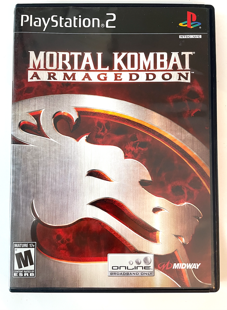 Mortal Kombat Armageddon Sony Playstation 2 Ps2 Game