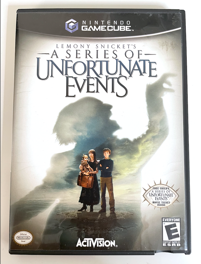 A Series of Unfortunate Events Nintendo Gamecube Game