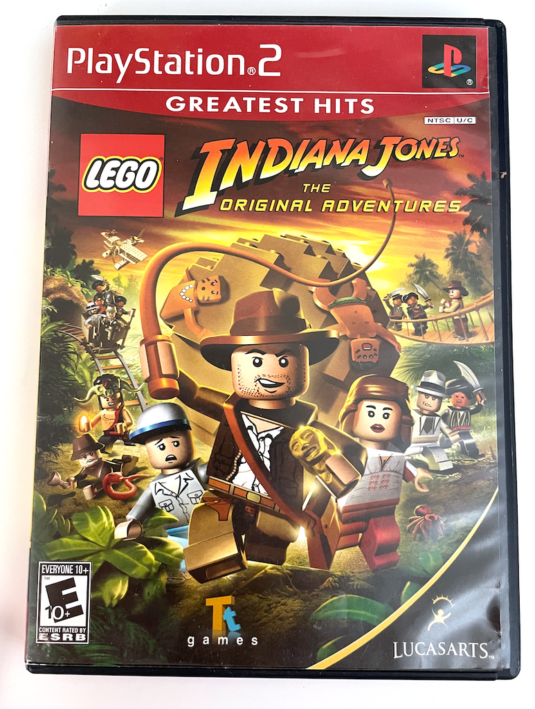 LEGO Indiana Jones Sony Playstation 2 PS2 Game