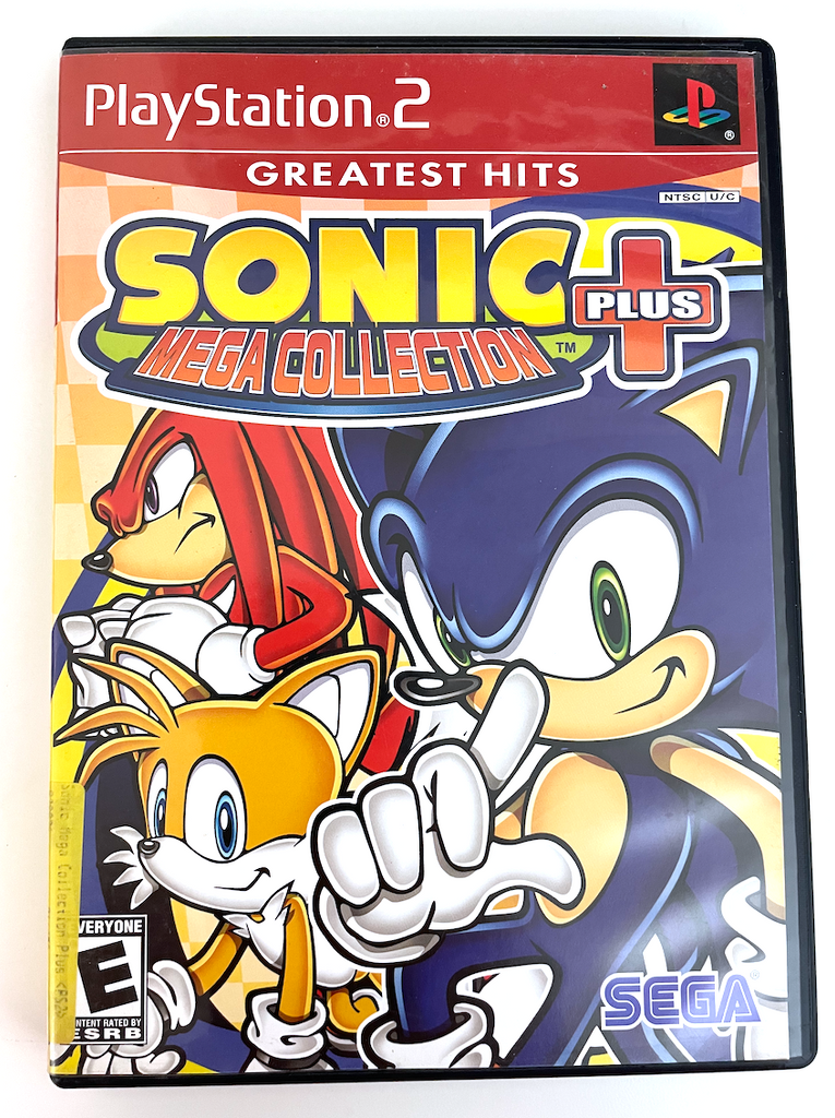Sonic Plus Mega Collection Sony Playstation 2 PS2 Game