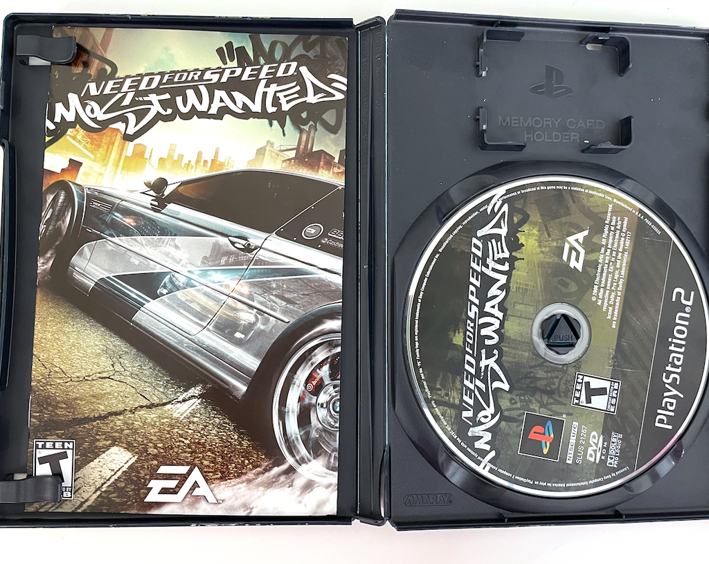 Need for Speed Most Wanted Sony Playstation 2 PS2 Game