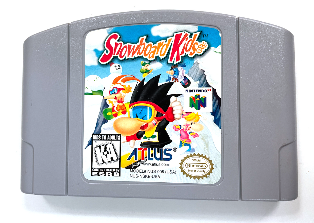 Snowboard Kids Nintendo 64 N64 Authentic Game