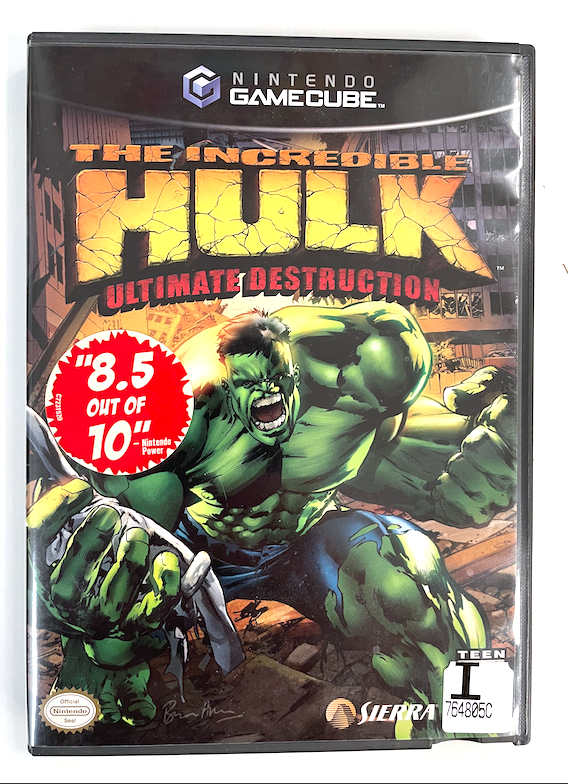 The Incredible Hulk Ultimate Destruction Nintendo Gamecube Game