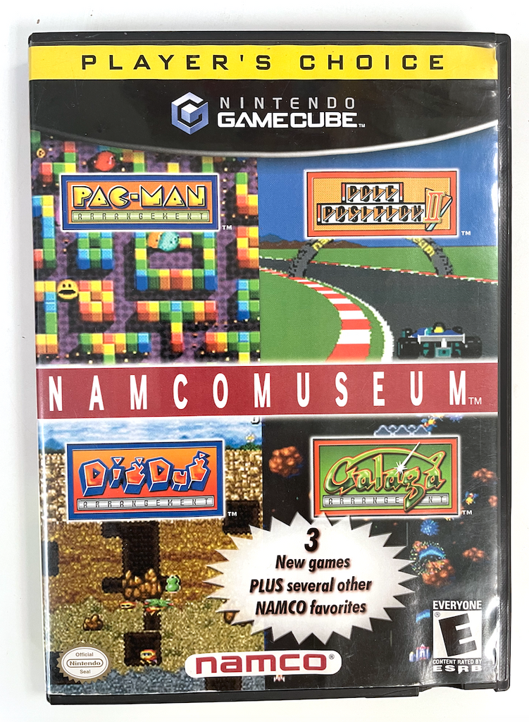 Namco Museum Nintendo Gamecube Game