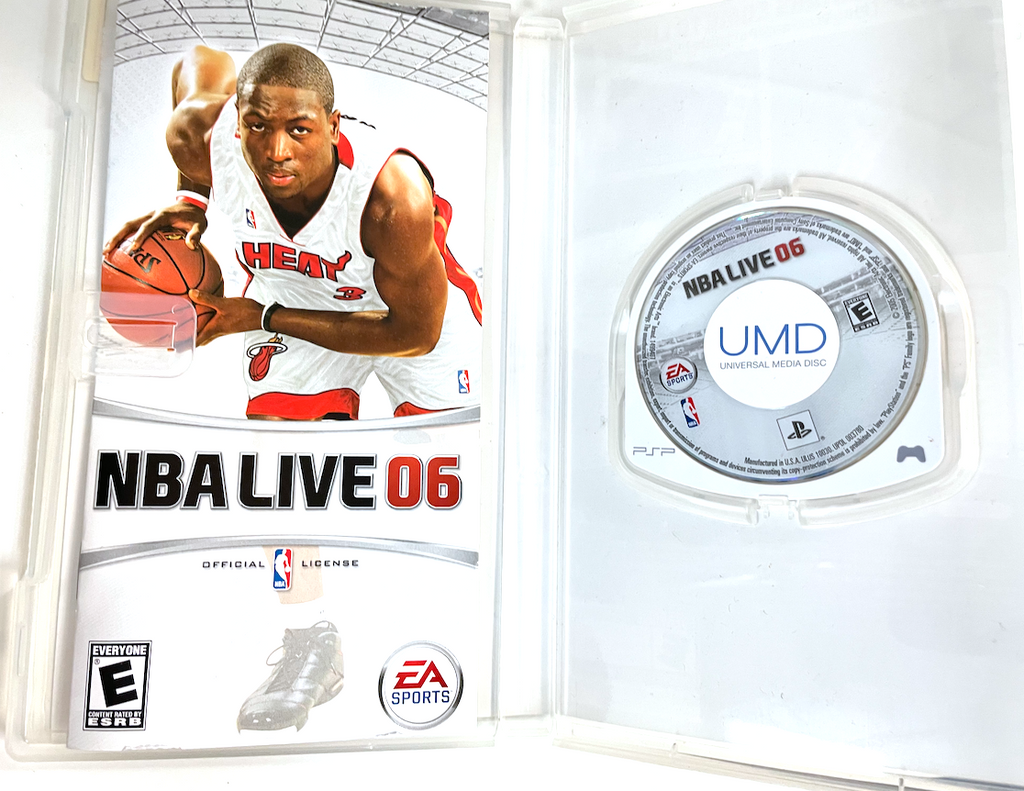 NBA Live 06 Sony Playstation Portable PSP Game