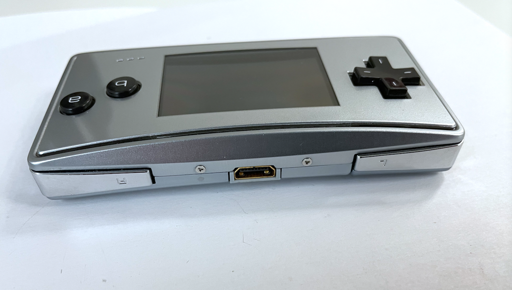 Silver Gameboy Advance GBA Micro System w/ Charger