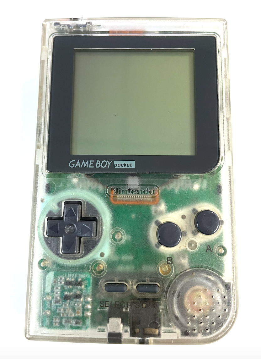 Nintendo Gameboy Pocket Clear MGB-01 Handheld – The Game