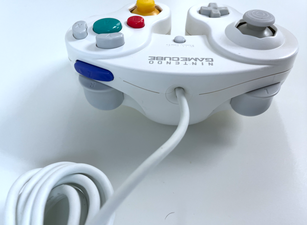 Super Smash White Original Nintendo Brand Official Gamecube Controller DOL-003