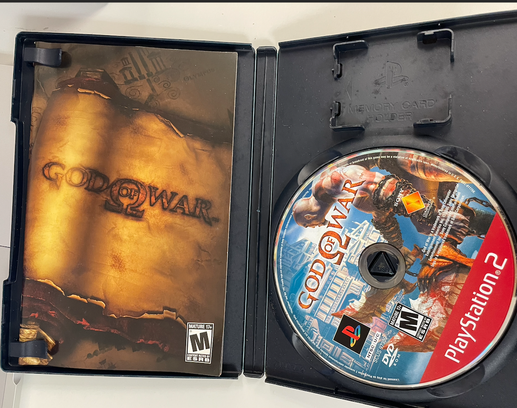 God of War 1 Sony Playstation 2 PS2 Game