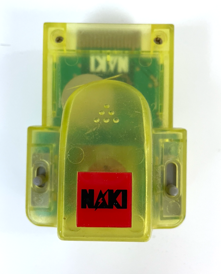 Nintendo 64 NAKI Rocker Joypad Vibrator for N64 Rumble Pak Yellow