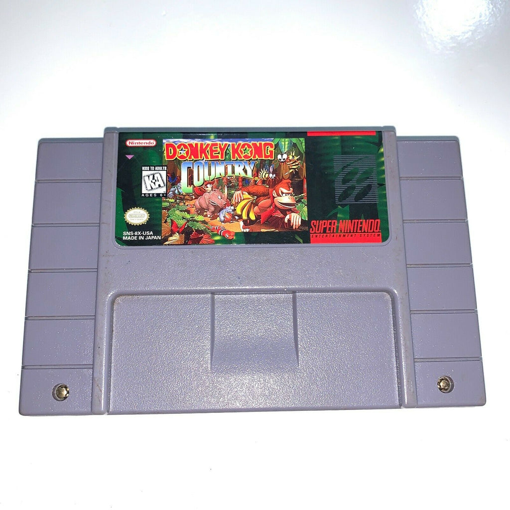 Donkey Kong Country SUPER NINTENDO SNES Game