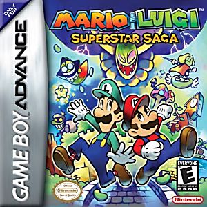 Mario & Luigi Superstar Saga Nintendo Game Boy Advance GBA Game