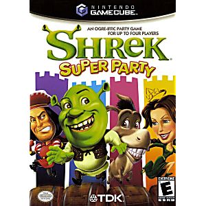 Shrek Super Party Nintendo Gamecube Game