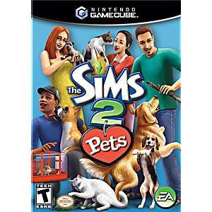 Sims 2 Pets Nintendo Gamecube Game